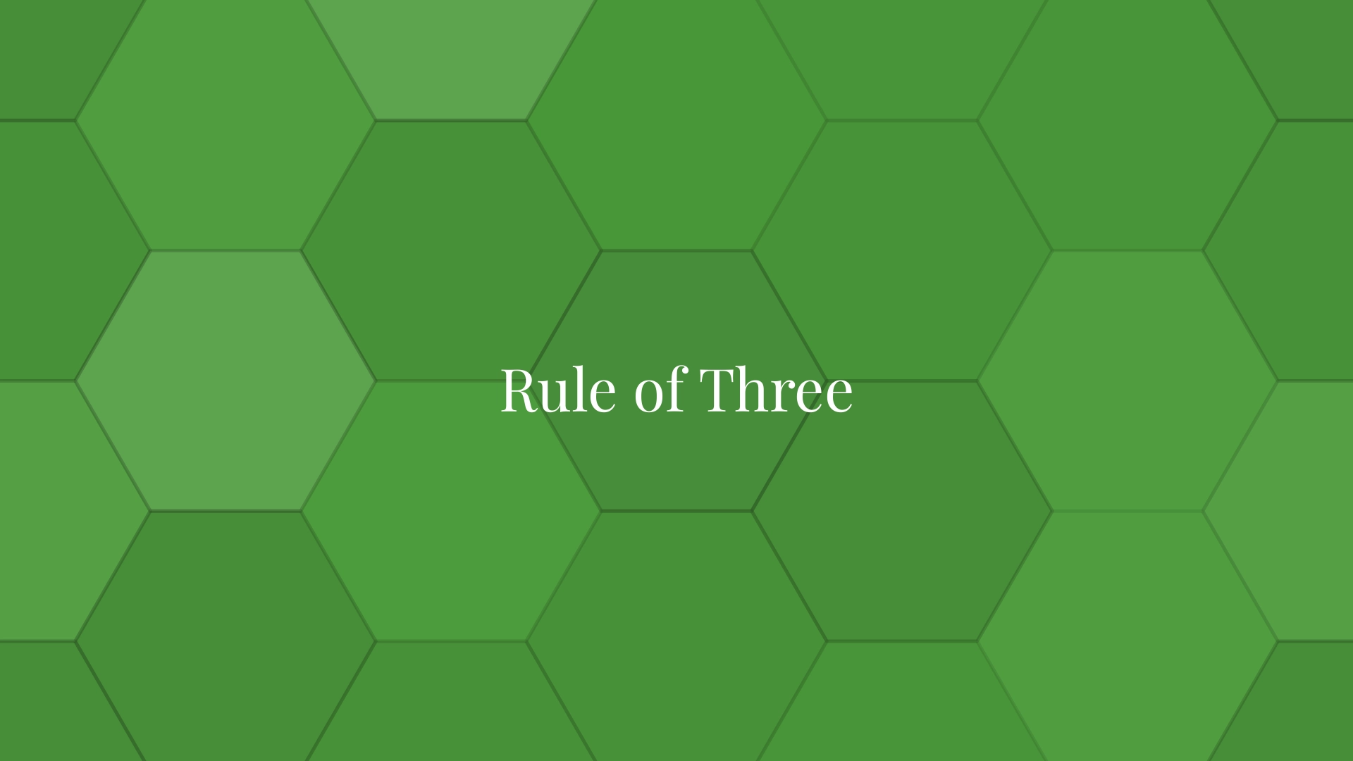 Regla de tres