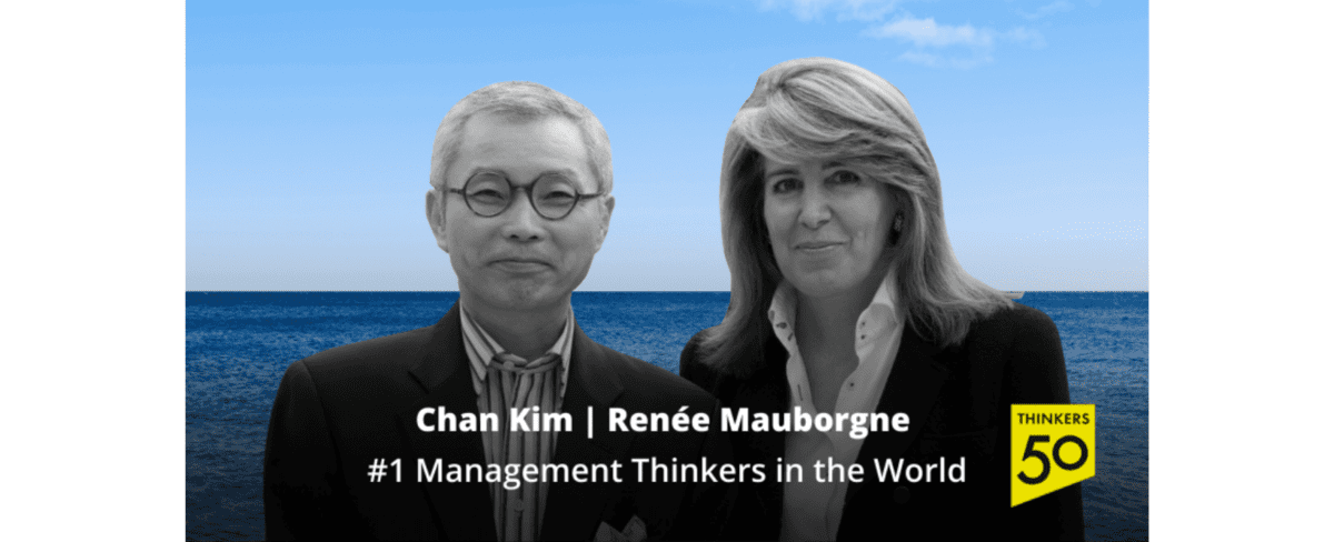 Chan Kim y Renée Mauborgne son los mejores pensadores del ranking 50