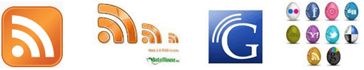 Funciones y canales de redes sociales: alimentadores RSS