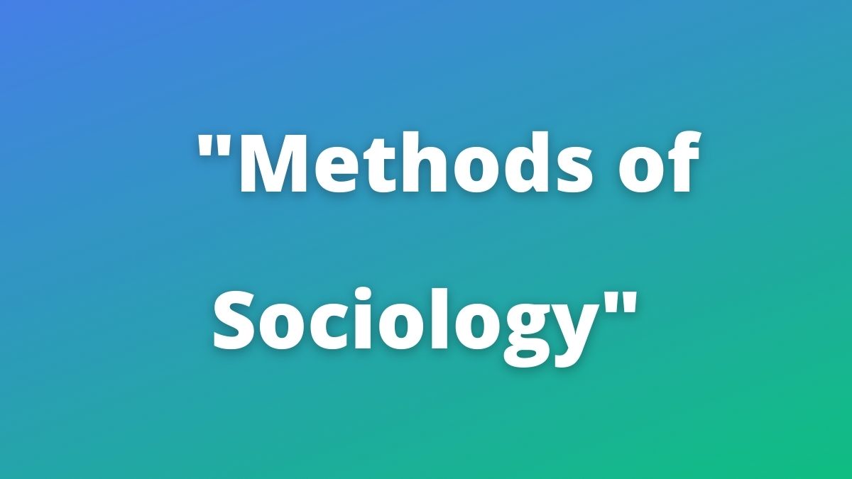 Una guía de los 6 métodos principales utilizados en sociología