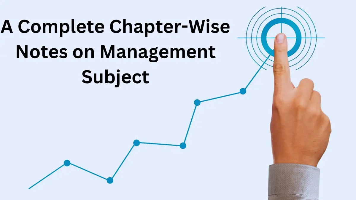 Notas de gestión: notas completas por capítulos sobre temas de gestión