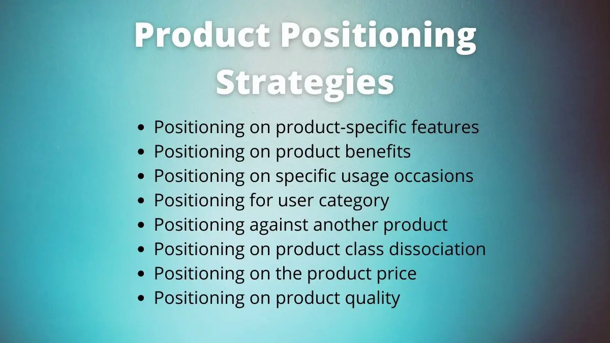 8 estrategias populares para el posicionamiento de productos (explicadas)