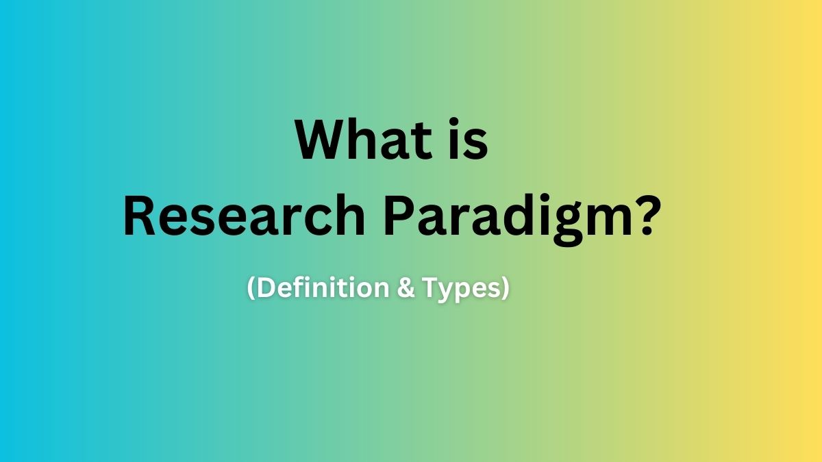 ¿Qué es el paradigma de investigación? Definición y tipos [Explained]