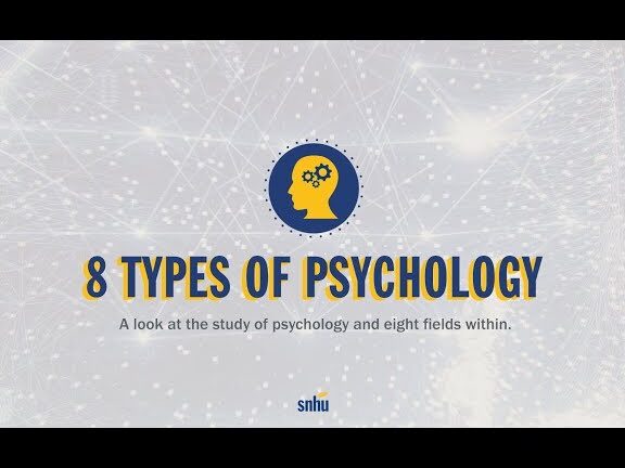 8 tipos de psicología con perspectiva del mundo real